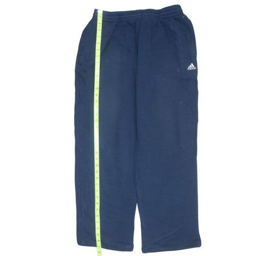 Adidas Mens Blue Sweatpants L Fleece Performance Essentials