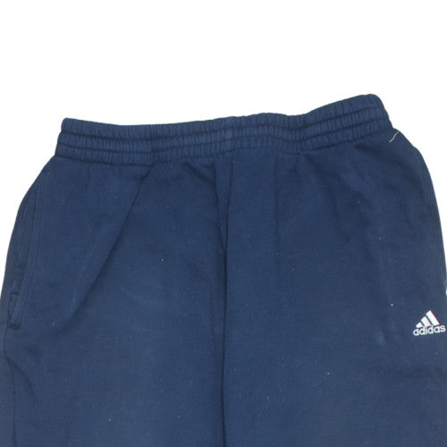 Adidas Mens Blue Sweatpants L Fleece Performance Essentials