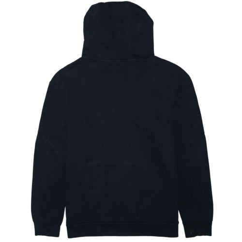 Lonsdale Men's Black Pullover Hoodie M Sports Graphic Print