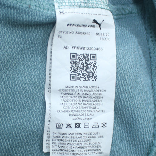 Puma Women's Blue XL Pullover Sweatshirt - Casual Crew Neck