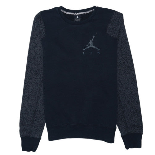 Nike Air Jordan Men's Black S Pullover Sweatshirt
