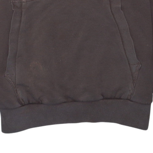Puma Men's Brown Logo Pullover Hoodie Size S