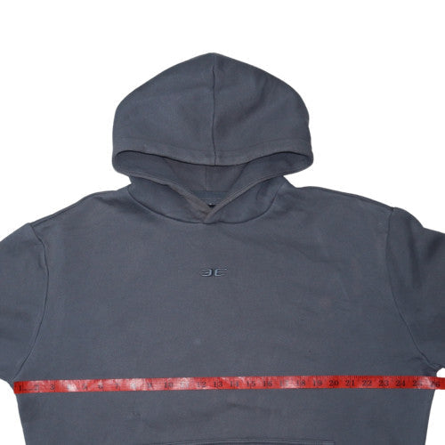 Elite Eleven Men's Blue Pullover Hoodie Medium Fleece Logo