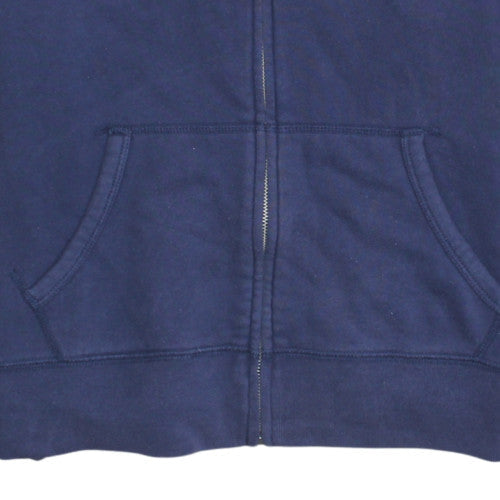 Polo Ralph Lauren Womens Navy Full Zip Hoodie Size M Cotton Blend