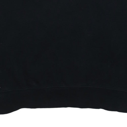 Nike Womens Black XL Pullover Sweatshirt Crew Neck Casual