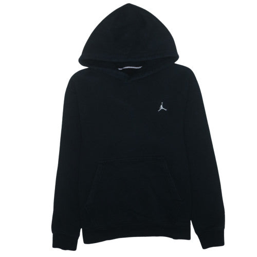 Jordan Men's Black Pullover Hoodie M Fleece Logo Sportswear