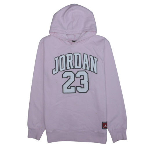 Jordan Girls Pink Hoodie XL 13-15 Years Pullover Graphic Hooded Sweatshirt