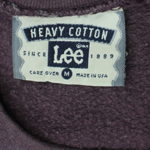 Lee Women's Black Golf Graphic Heavy Cotton Sweatshirt M