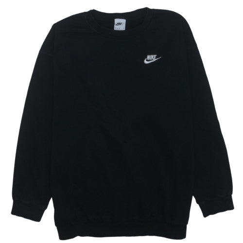 Nike Boys Black XL Sweatshirt Crew Neck Fleece Pullover Classic Style