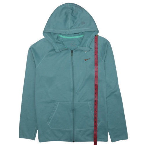 Nike Mens Green Full Zip Dri-Fit Hoodie Size L