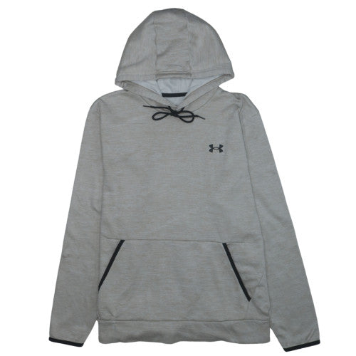 Under Armour Men's Beige ColdGear Pullover Hoodie Size L
