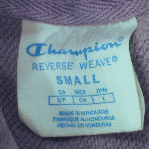 Champion Women’s Purple Small Reverse Weave Pullover Hoodie