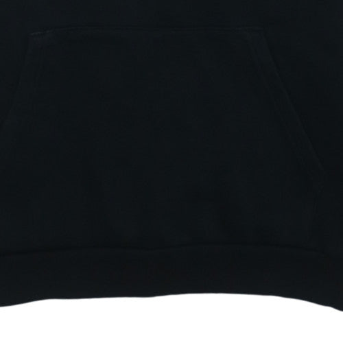 Puma Men's Black Pullover Hoodie Small Logo Fleece Sweatshirt
