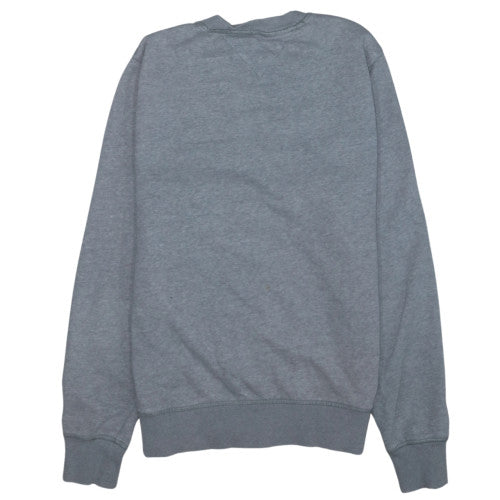 Tommy Hilfiger Men's Grey Crew Neck Sweatshirt Size M Cotton Blend
