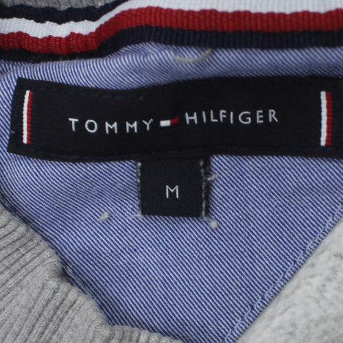 Tommy Hilfiger Men's Grey Crew Neck Sweatshirt Size M Cotton Blend
