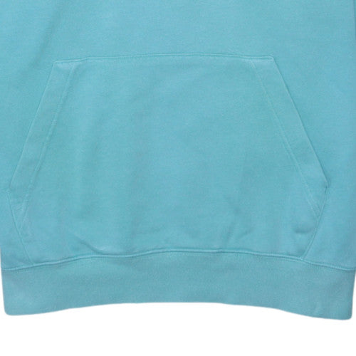 Nike Womens Blue Pullover Hoodie Medium Cotton Blend Casual