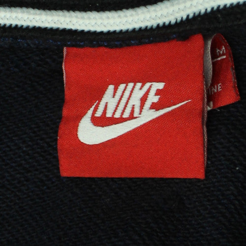 Nike Men's Blue Full Zip Fleece Hoodie Size M
