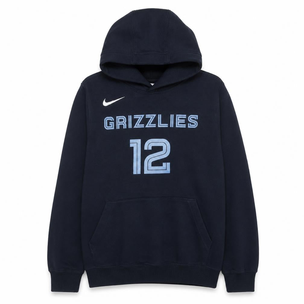 Front view of Nike Men’s Blue Grizzlies XL Pullover Hoodie Sweatshirt