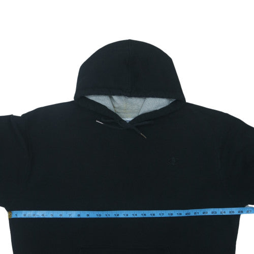 Champion Men's Black XL Pullover Hoodie Cotton Blend Fleece