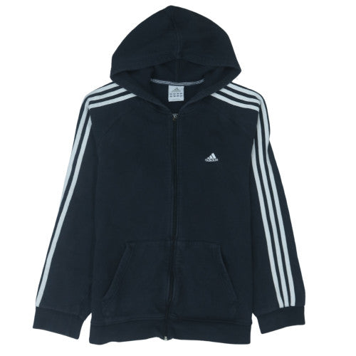 Adidas Men’s Black Full Zip Hoodie M Regular Sportswear