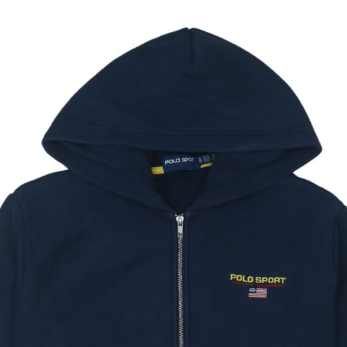 Ralph Lauren Polo Sport Men's Blue XL Full Zip Hoodie