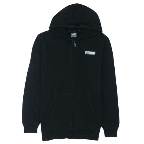 Puma Men's Black Full Zip Hoodie Size L Sportswear