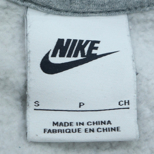 Nike Men's Grey Crew Neck Pullover Sweatshirt Size S