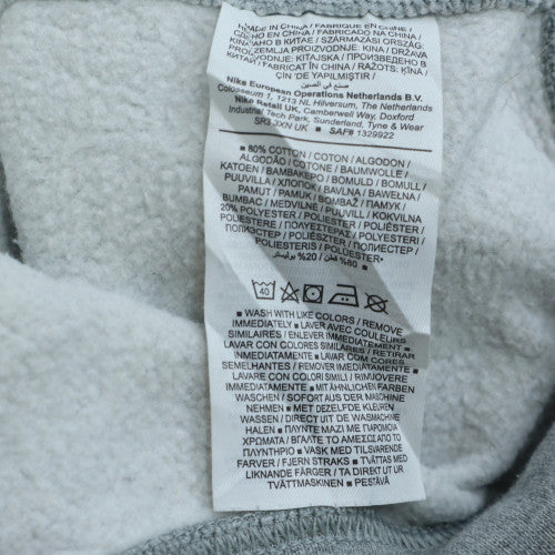 Nike Men's Grey Crew Neck Pullover Sweatshirt Size S