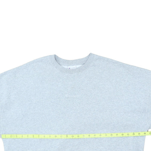 Champion Men's Grey 2XL Crew Neck Pullover Sweatshirt