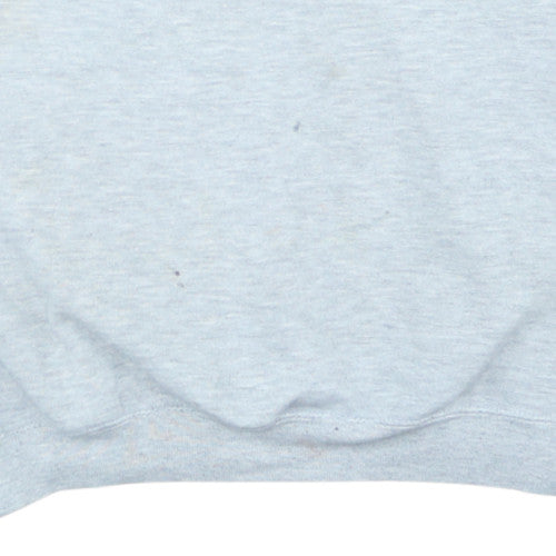 Puma Men's Grey Kings Basketball 90s Pullover Sweatshirt M