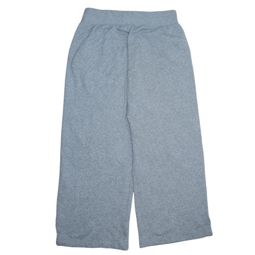Nike Women’s Grey XL Fleece Sweatpants with Drawstring Waist