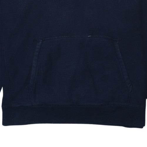 GAP Womens Navy Blue Pullover Hoodie XL Hooded Logo Sweatshirt