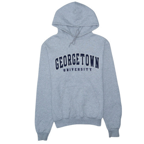 Champion Women's Grey Georgetown University Pullover Hoodie Size S
