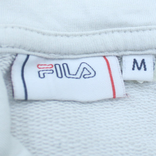 Fila Women’s Grey Black Colourblock Pullover Hoodie Size M