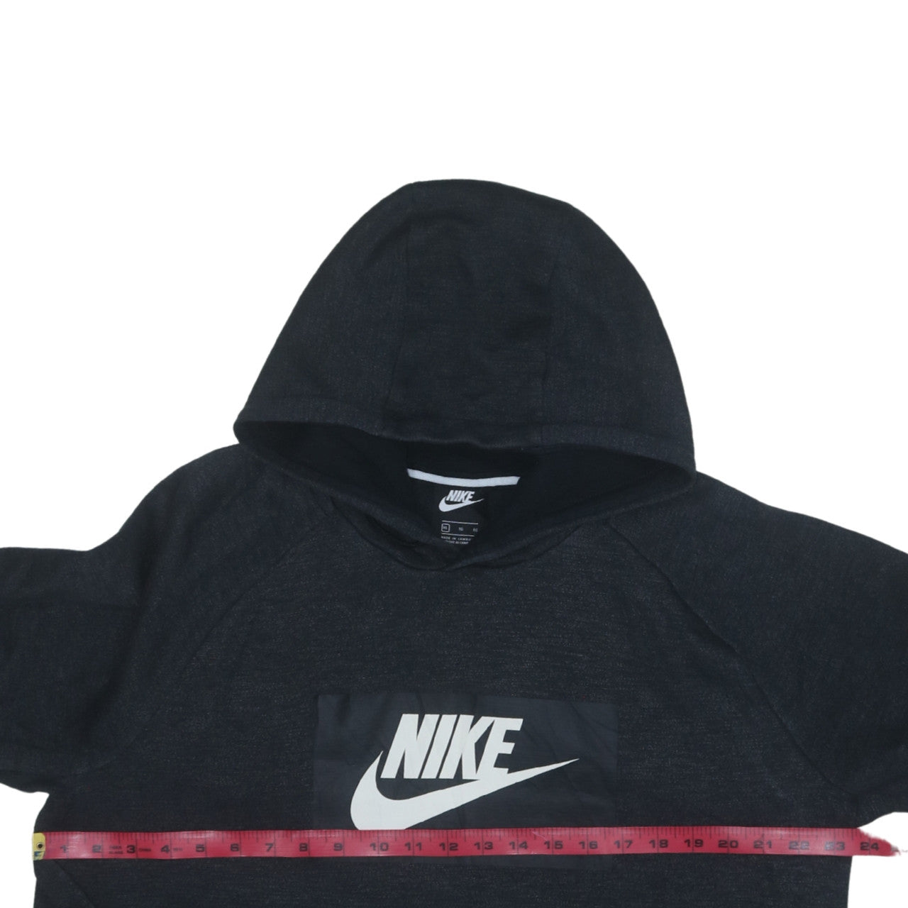 Nike Womens Black XL Pullover Hoodie Sweatshirt with Logo