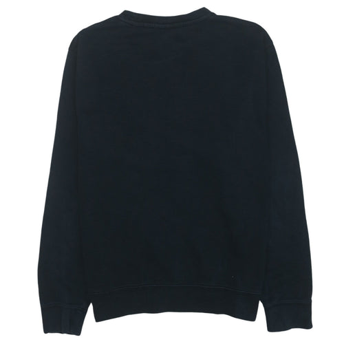Nike Men's Black Embroidered Logo Crew Neck Sweatshirt M