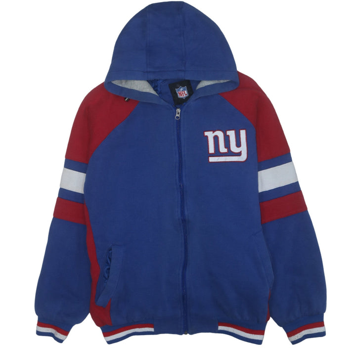 NFL Men’s Blue Red Giants Full Zip Hoodie Size M
