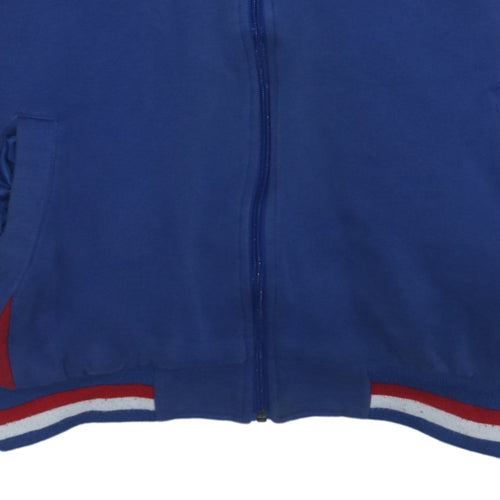 NFL Men’s Blue Red Giants Full Zip Hoodie Size M