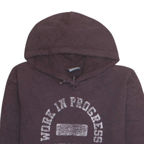 Carhartt Mens Brown 2XL Pullover Hoodie Work In Progress Graphic