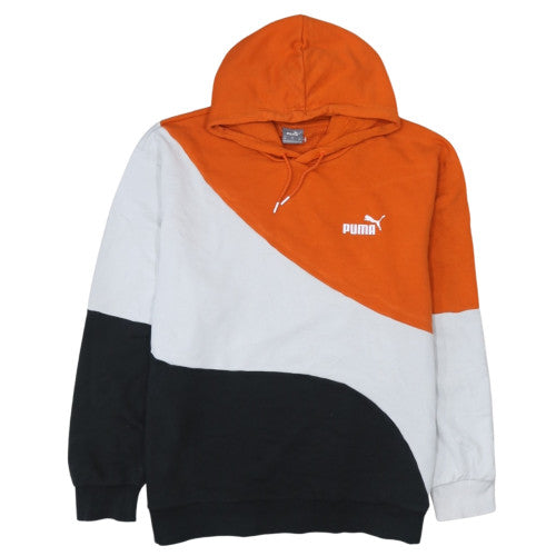Puma Men's Multicoloured Pullover Hoodie 2XL Sports Cotton Blend
