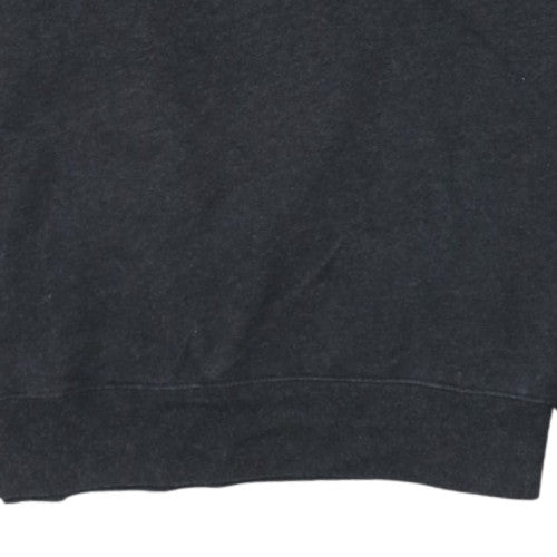 Barbour International Men's Grey L 1/2 Zip Pullover Sweatshirt