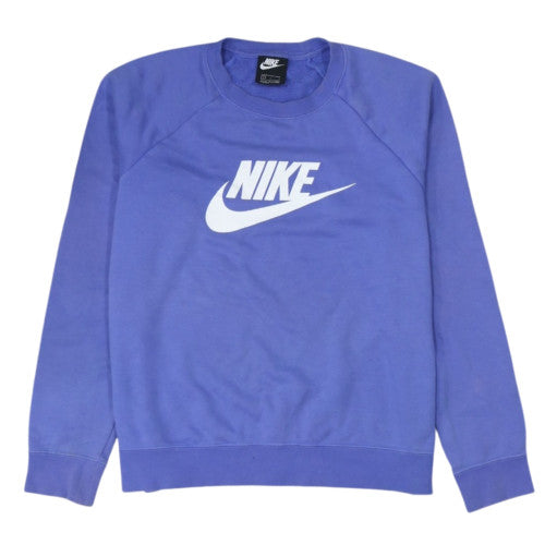 Nike Women’s Blue Crew Neck Pullover Sweatshirt Size L