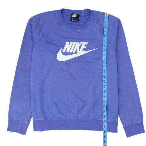 Nike Women’s Blue Crew Neck Pullover Sweatshirt Size L