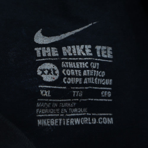 Nike Men's Black 2XL Athletic Fit Crew Neck Sports T-Shirt