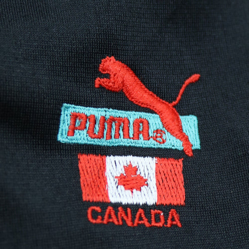 Puma Men's Blue Full Zip Retro Canada Sweatshirt Size M