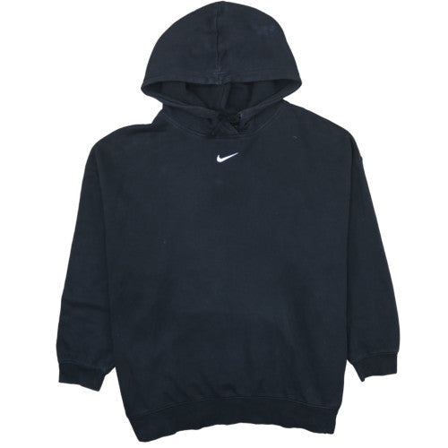 Nike Men's Black 2XL Pullover Hoodie Fleece Logo Sweatshirt