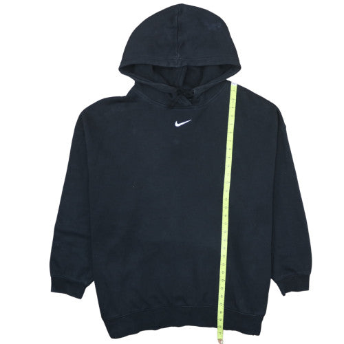 Nike Men's Black 2XL Pullover Hoodie Fleece Logo Sweatshirt