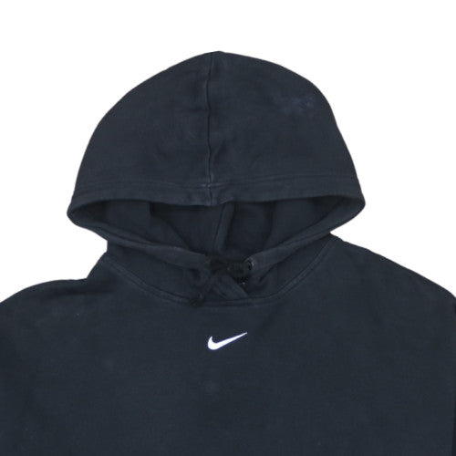 Nike Men's Black 2XL Pullover Hoodie Fleece Logo Sweatshirt