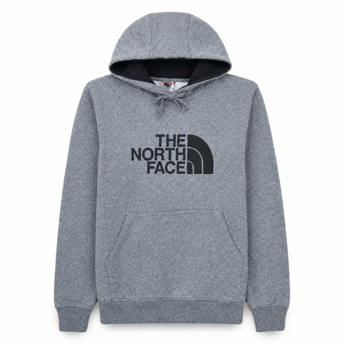 The North Face Mens Grey Pullover Hoodie S Regular Fit Fleece Outdoor