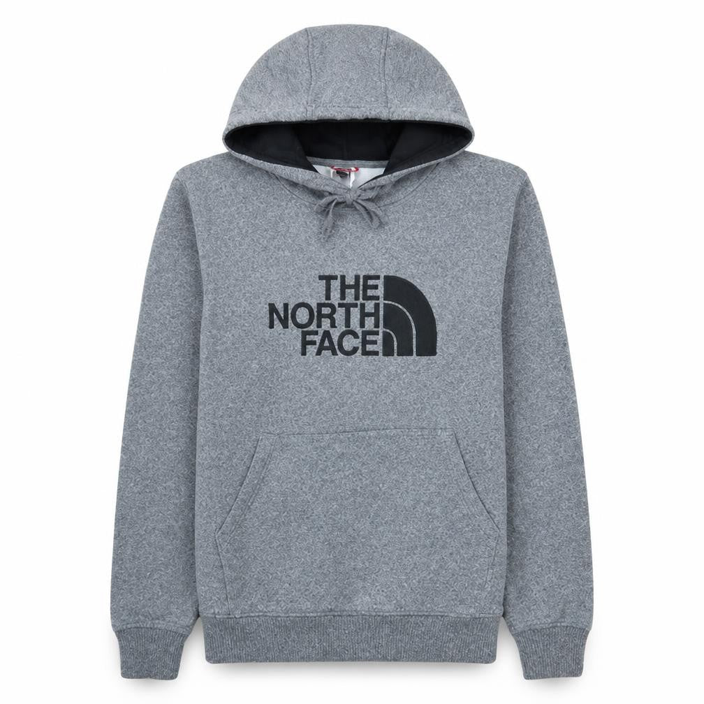 The North Face Mens Grey Pullover Hoodie S Regular Fit Fleece Outdoor